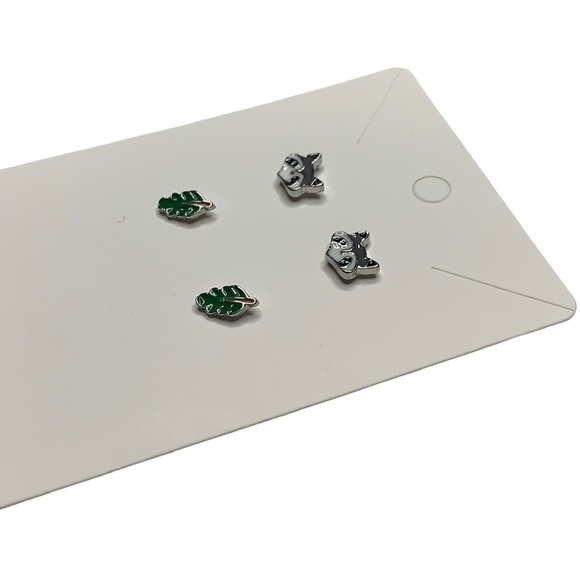 Raccoon set earrings - Picture 2 of 3